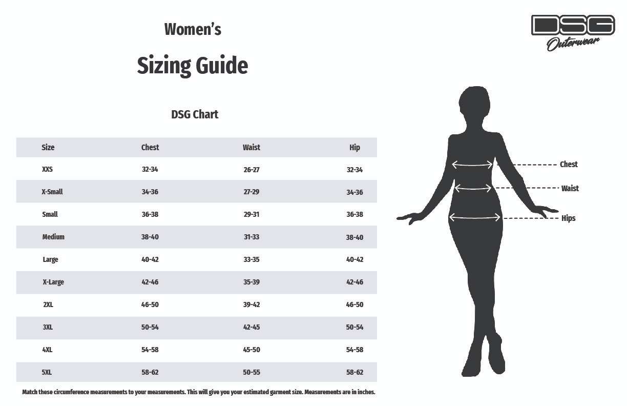 Womens Sizing Guide