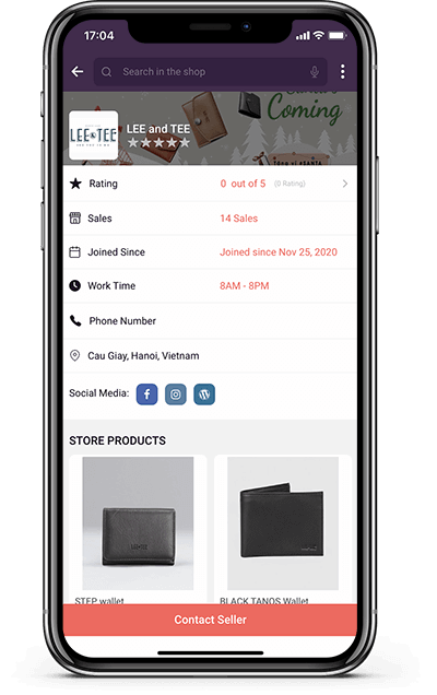 Magento 2 Multi-vendor Marketplace Mobile App