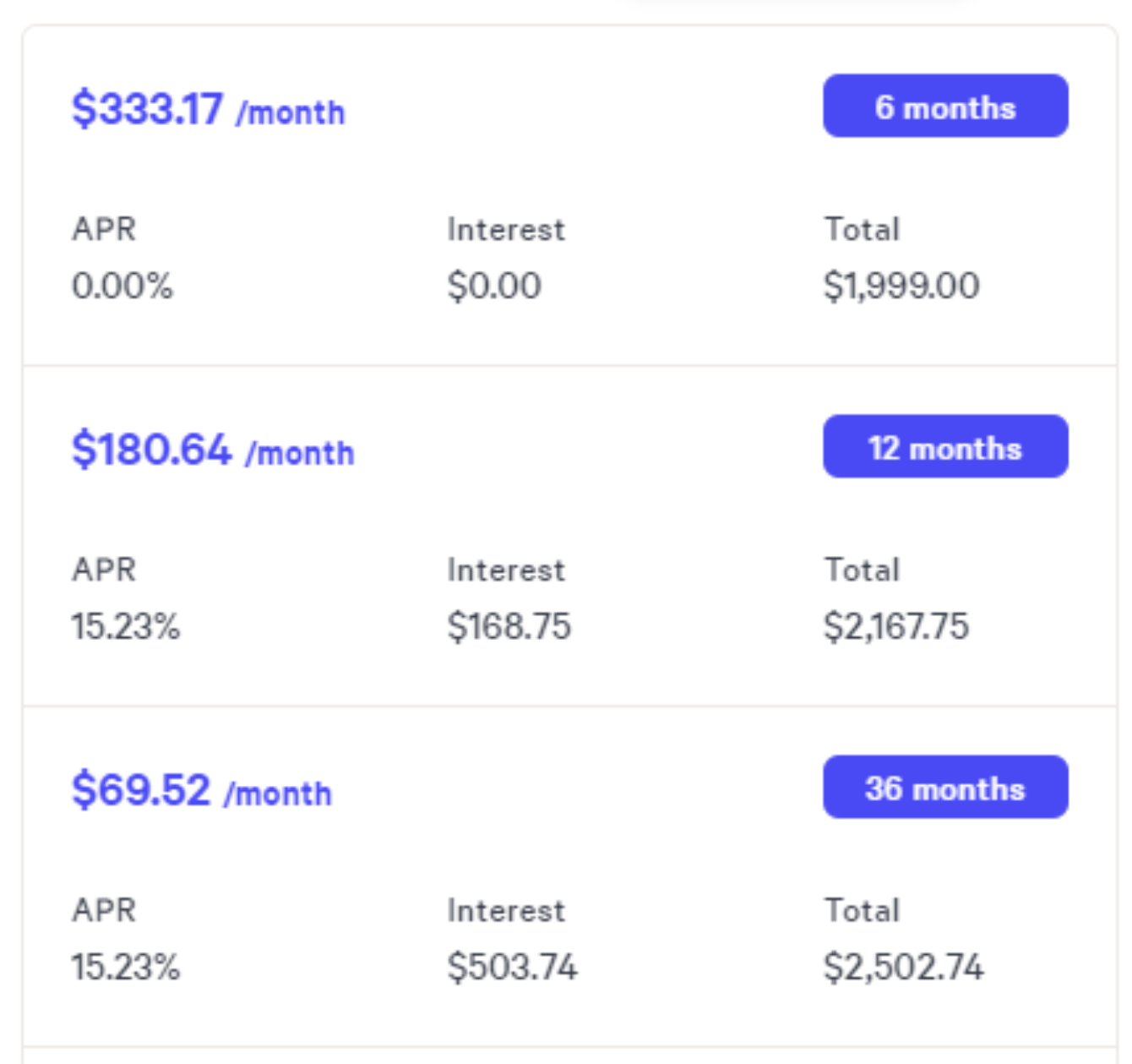 Affirm financing hot sale bikes